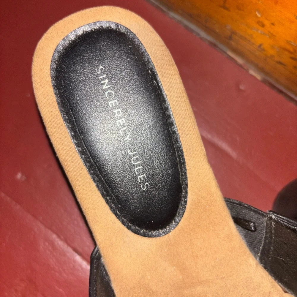 Open-Toe Mules - Picture 2 of 3